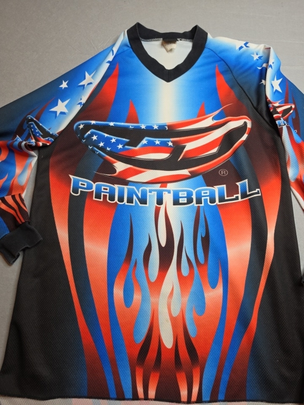JT Racing Jersey Mens M Motocross BMX Bike Ringer Long Sleeve Shirt Paintball - Picture 7 of 7